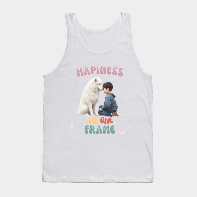 Samoyed, Friendship, the most adorable best friend gift to a Samoyed Lover Tank Top by HSH-Designing